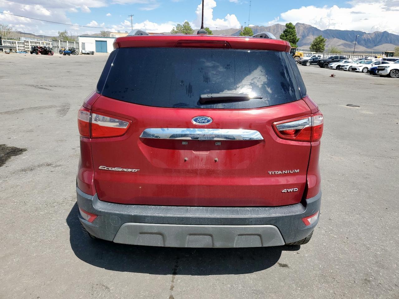 2020 Ford Ecosport Titanium VIN: MAJ6S3KL5LC376912 Lot: 70773495