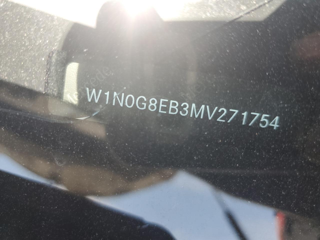 2021 Mercedes-Benz Glc 300 4Matic VIN: W1N0G8EB3MV271754 Lot: 69836715