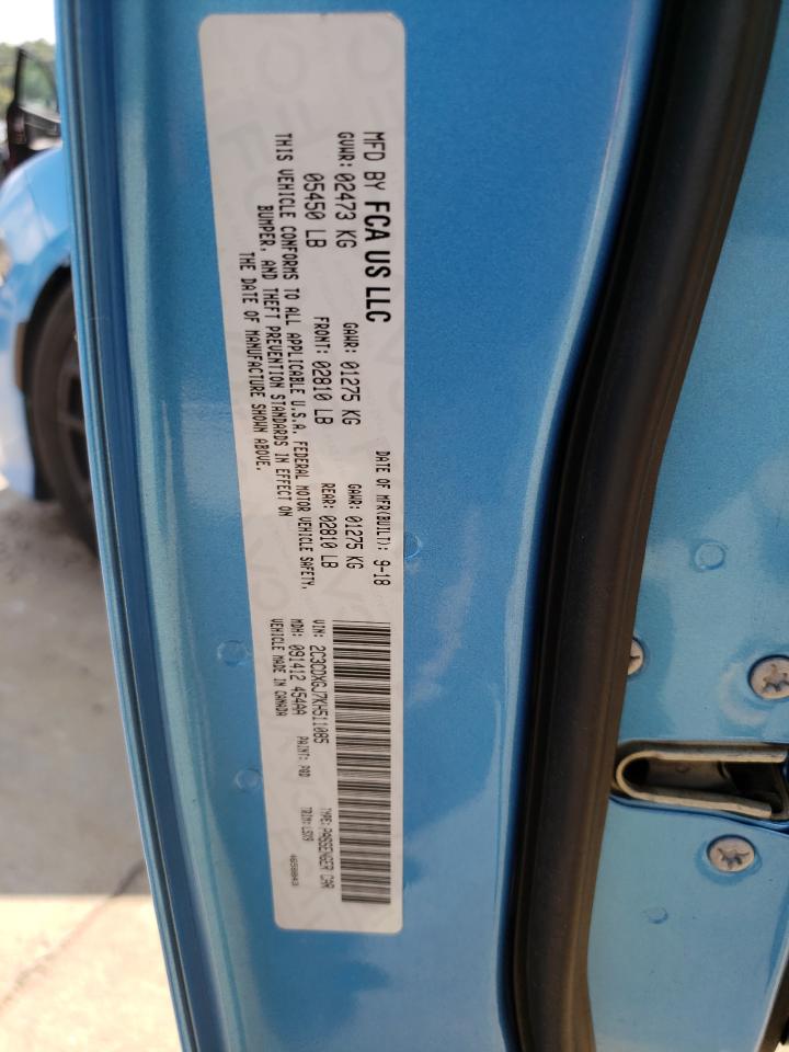 2019 Dodge Charger Scat Pack VIN: 2C3CDXGJ7KH511085 Lot: 67781565