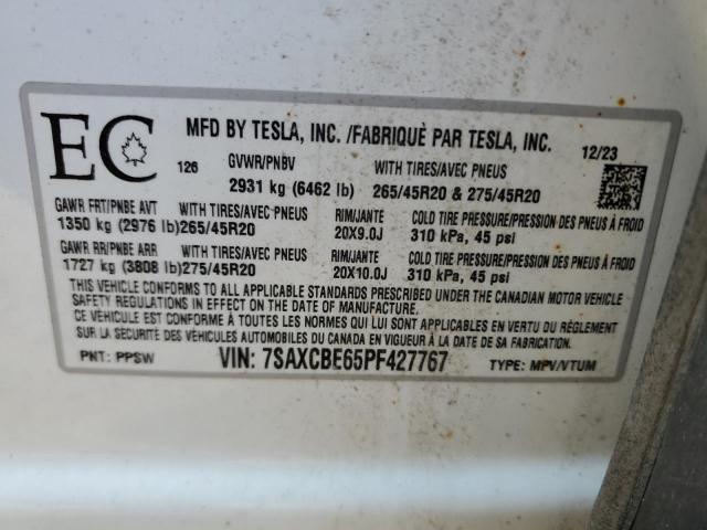 2023 TESLA MODEL X   