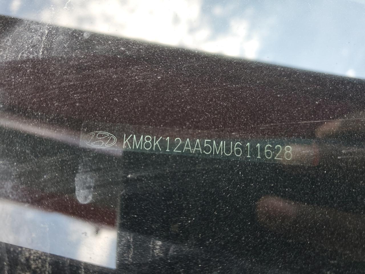 2021 Hyundai Kona Se VIN: KM8K12AA5MU611628 Lot: 70118365