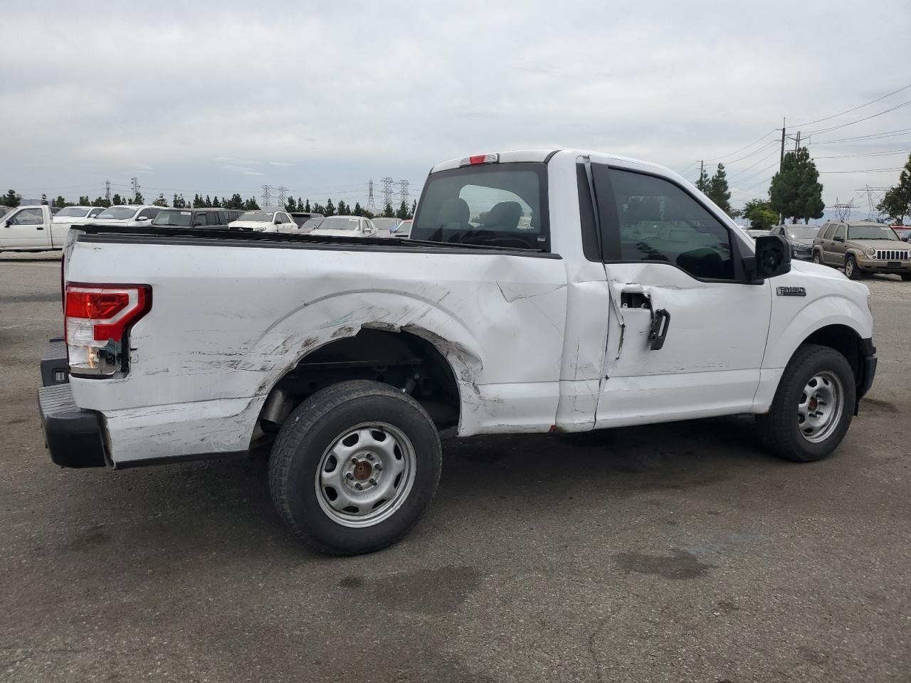2018 Ford F150 white null gas 1FTMF1CB4JKF31274 photo #4