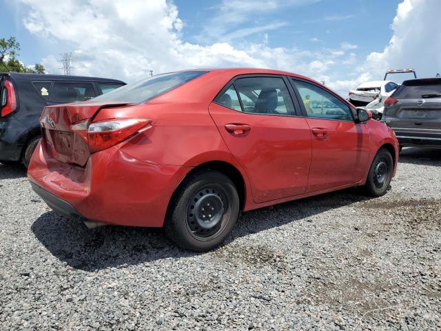  TOYOTA COROLLA 2014 Czerwony