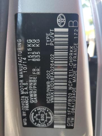 2015 TOYOTA YARIS   