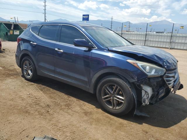  HYUNDAI SANTA FE 2018 Синий