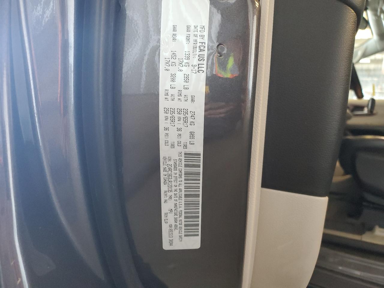 2018 Chrysler Pacifica Touring L VIN: 2C4RC1BG3JR123135 Lot: 69680115