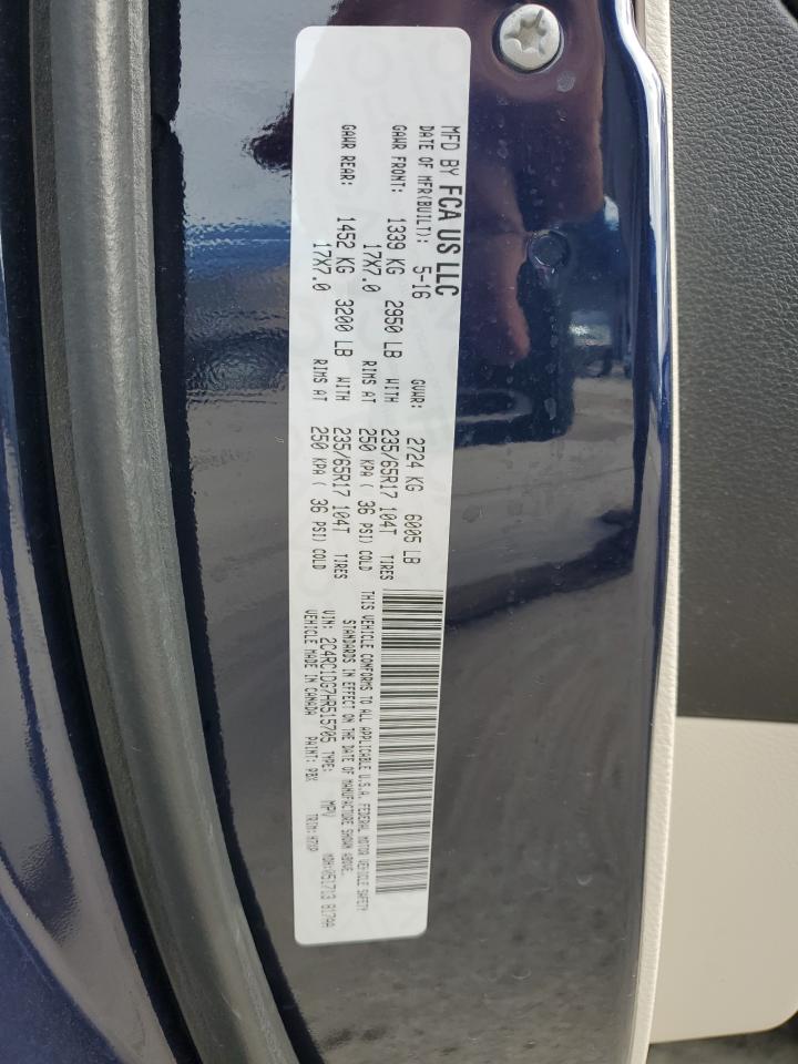 2017 Chrysler Pacifica Touring VIN: 2C4RC1DG7HR515705 Lot: 70601835