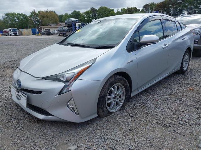 2017 TOYOTA PRIUS HYBRID  for sale at Copart WOLVERHAMPTON