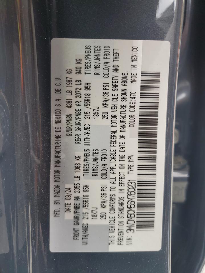 2025 Mazda Cx-30 Preferred VIN: 3MVDMBCM5SM760231 Lot: 69033405