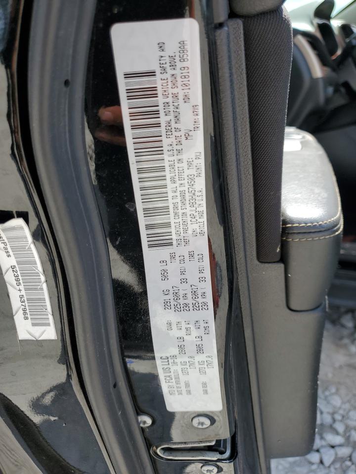 2017 Jeep Cherokee Sport VIN: 1C4PJLAB3HW574503 Lot: 69522935