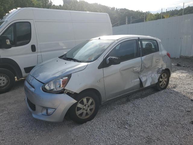 Hatchbacks MITSUBISHI MIRAGE 2014 Srebrny