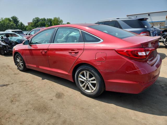  HYUNDAI SONATA 2017 Czerwony