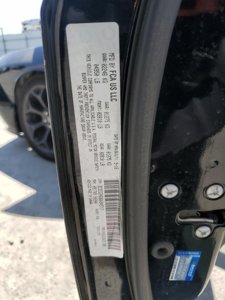 2016 Dodge Challenger Sxt VIN: 2C3CDZAG9GH345717 Lot: 69864235