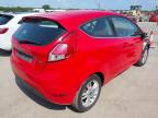 2016 FORD FIESTA ZETEC  for sale at Copart PETERLEE