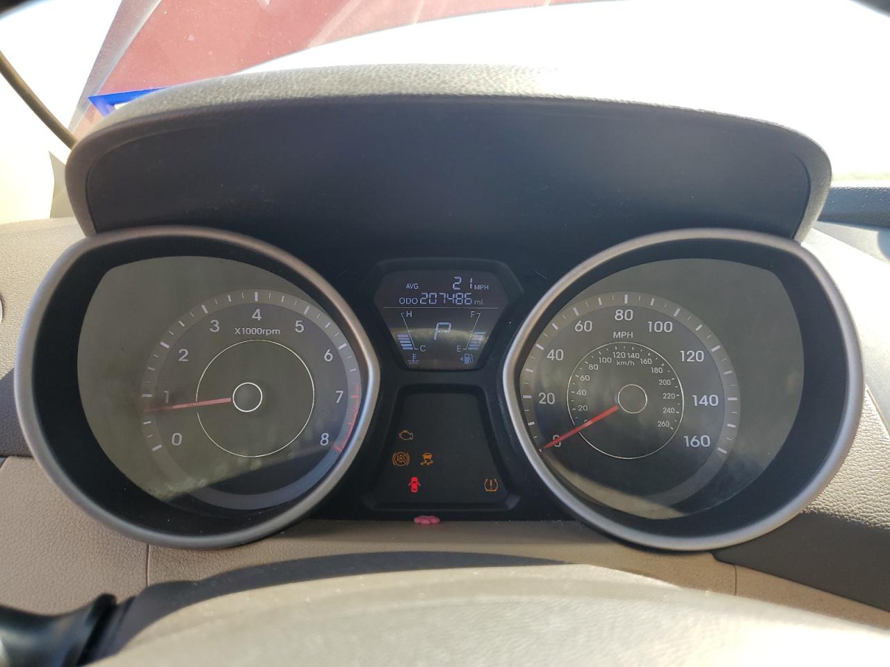 2012 Hyundai Elantra Gls VIN: KMHDH4AE3CU424308 Lot: 70095525