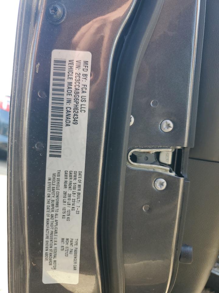 2023 Chrysler 300 S VIN: 2C3CCABG6PH624349 Lot: 68197895