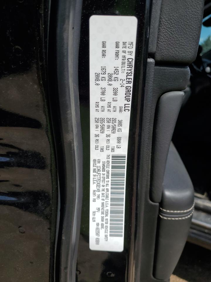 2014 Jeep Grand Cherokee Overland VIN: 1C4RJFCT7EC432149 Lot: 70501985