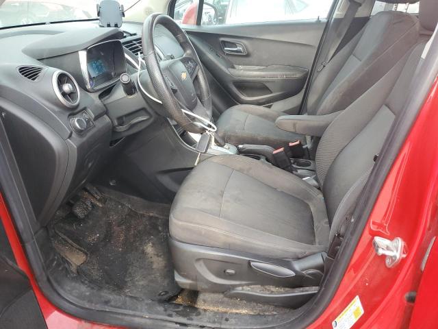 Parquets CHEVROLET TRAX 2016 Red