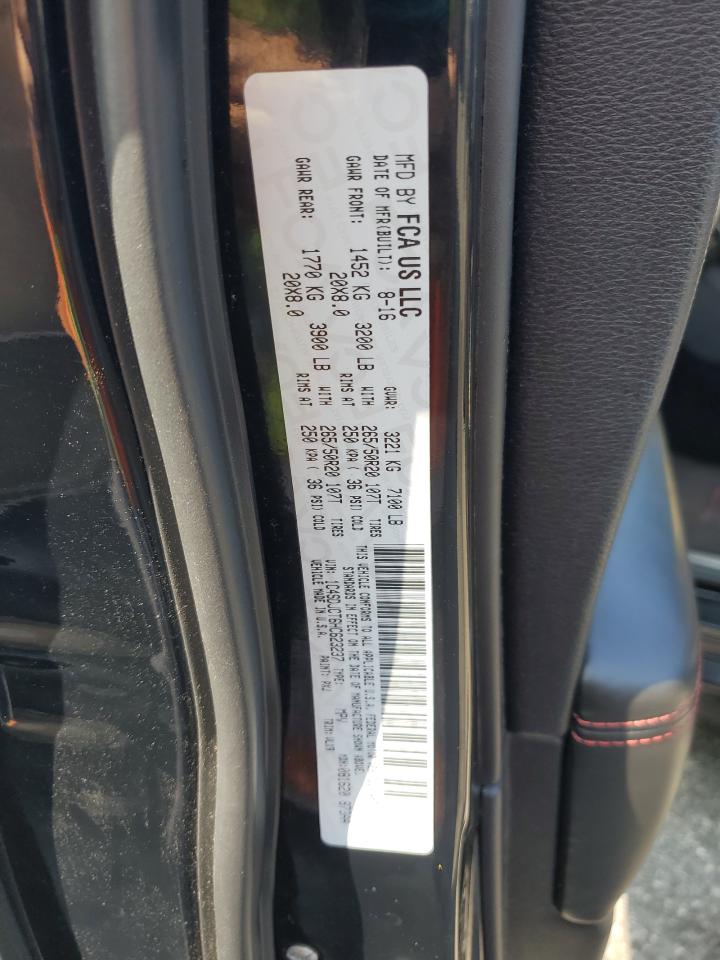 2017 Dodge Durango R/T VIN: 1C4SDJCT6HC623237 Lot: 67996235