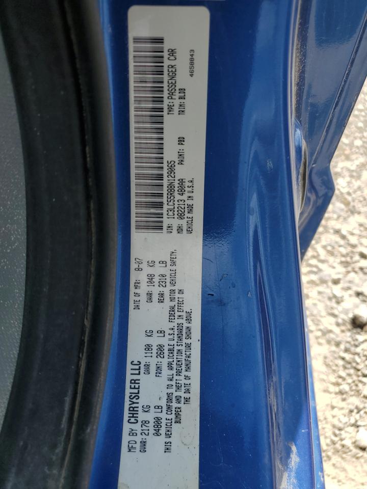 2008 Chrysler Sebring Touring VIN: 1C3LC55R88N129065 Lot: 69931795