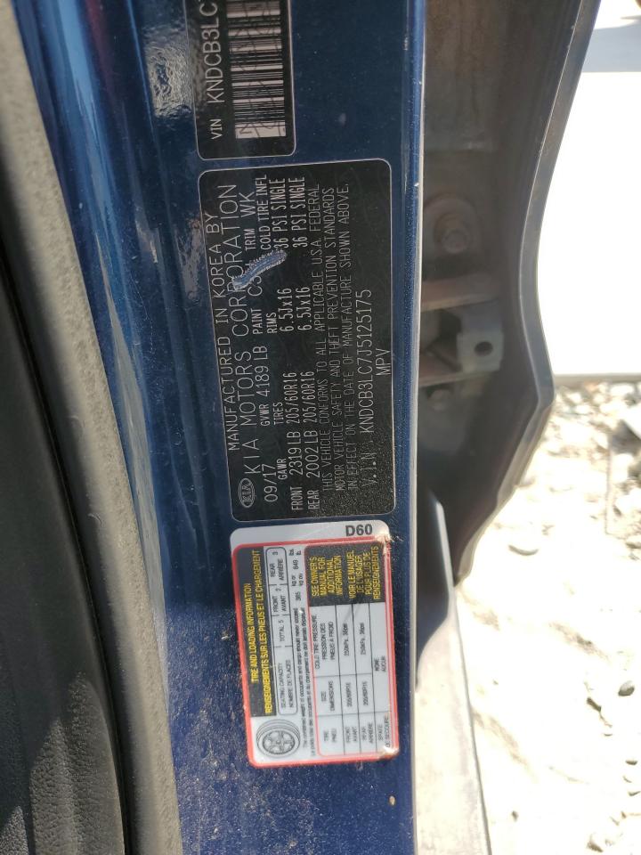 2018 Kia Niro Fe VIN: KNDCB3LC7J5125175 Lot: 70322275