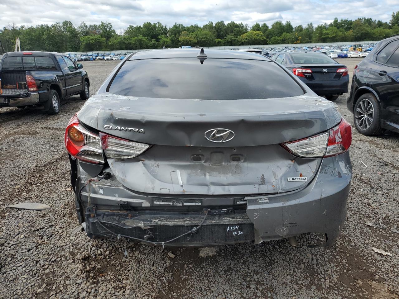 2013 Hyundai Elantra Gls VIN: 5NPDH4AE8DH177223 Lot: 69666705