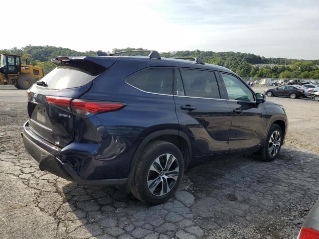  TOYOTA HIGHLANDER 2022 Granatowy