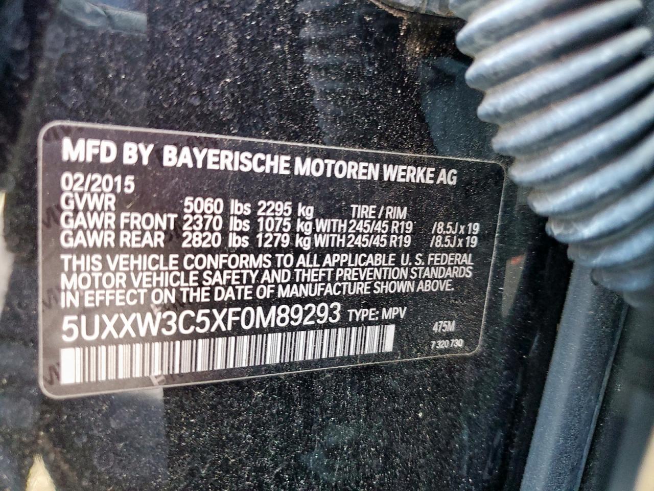 Фото: 5UXXW3C5XF0M89293