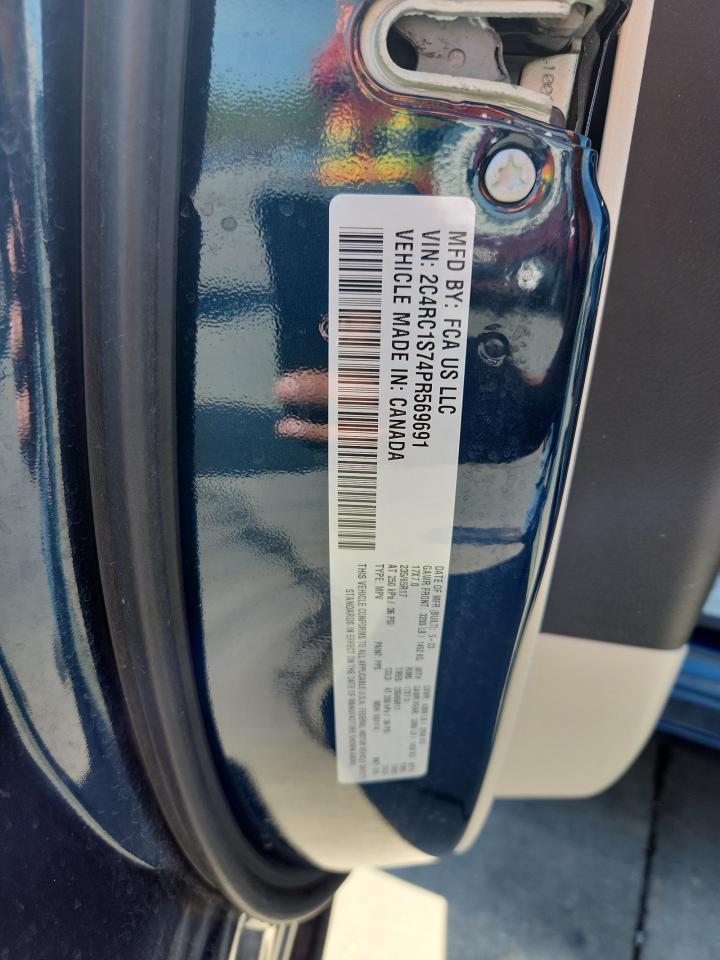 2023 Chrysler Pacifica Hybrid Limited VIN: 2C4RC1S74PR569691 Lot: 69470075