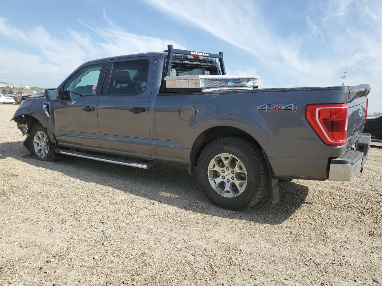 2022 Ford F150 Supercrew grey null gas 1FTFW1E57NKD11830 photo #3