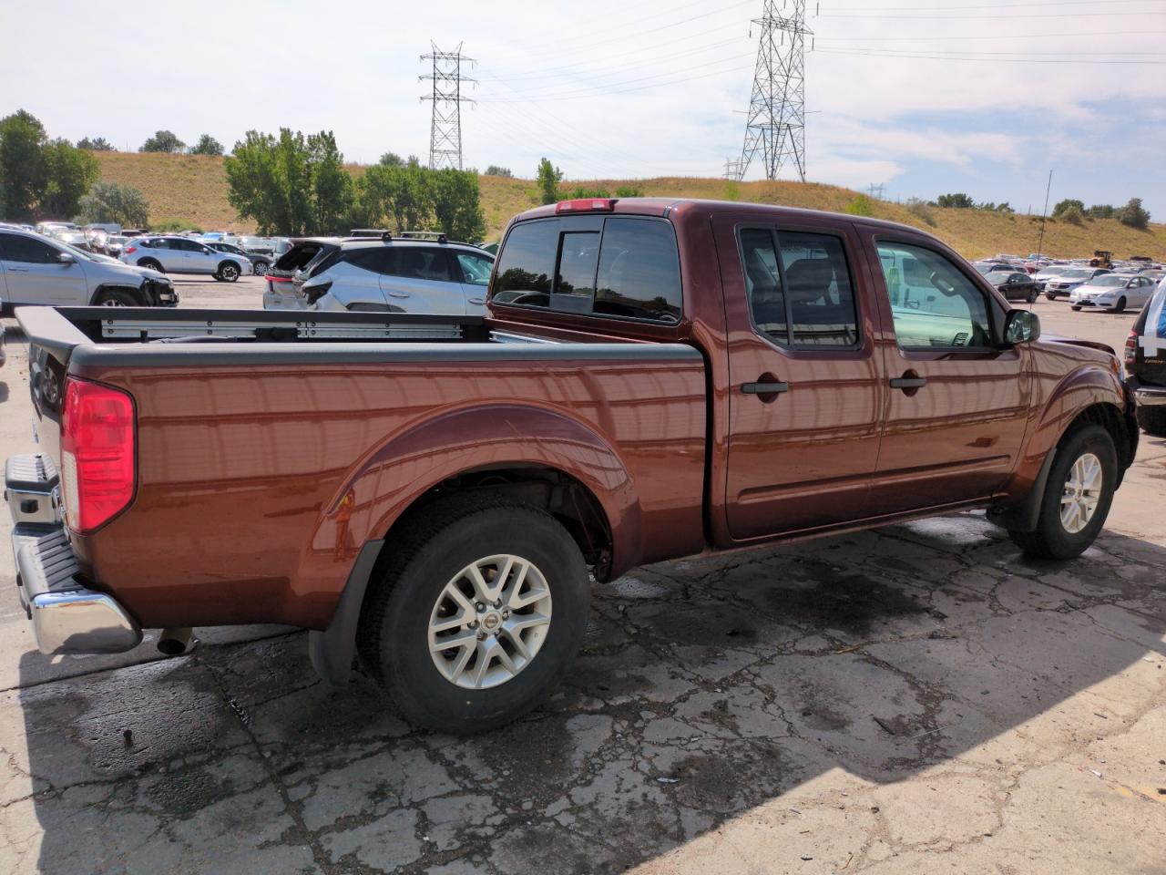 2017 Nissan Frontier Sv brown null gas 1N6DD0FV3HN738797 photo #4