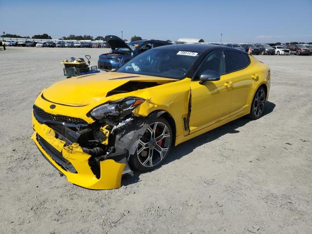  KIA STINGER 2018 Yellow
