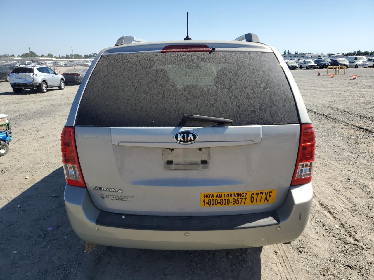 2014 Kia Sedona Lx VIN: KNDMG4C73E6551850 Lot: 68271515