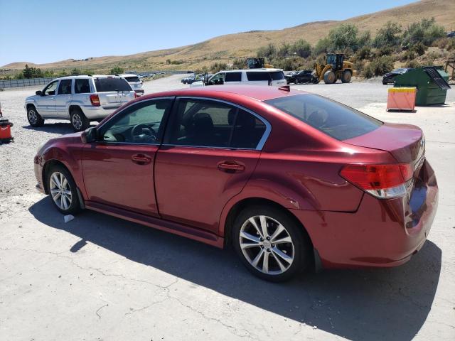 Sedans SUBARU LEGACY 2014 Czerwony