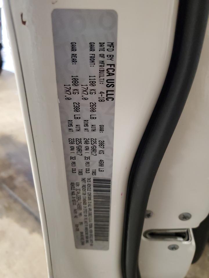 2018 Jeep Compass Latitude VIN: 3C4NJDBB4JT409891 Lot: 67510495