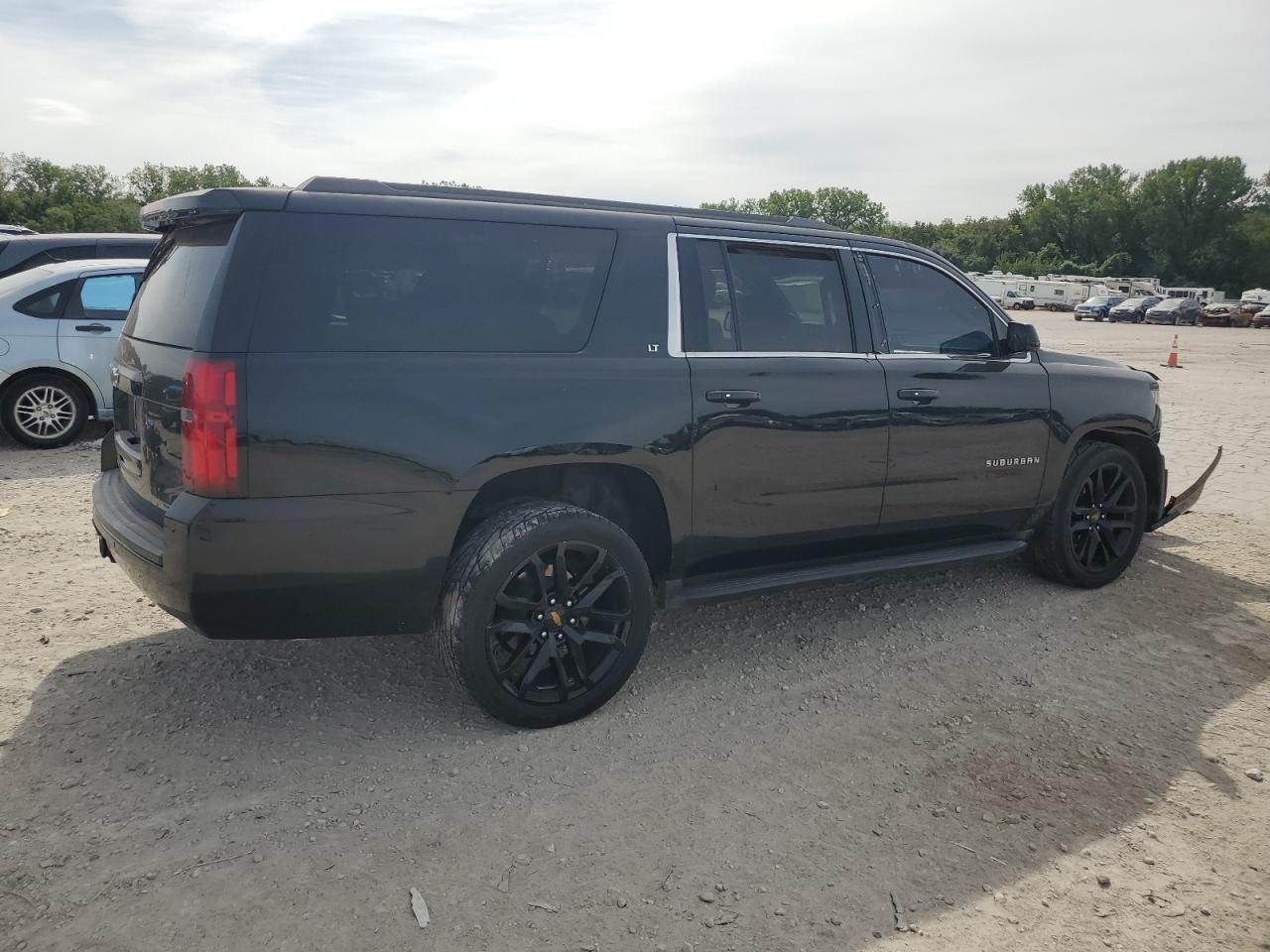 2015 Chevrolet Suburban K1500 Lt black null gas 1GNSKJKC7FR519106 photo #4