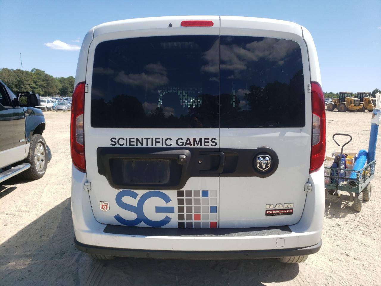 2021 Ram Promaster City Slt VIN: ZFBHRFBBXM6V39550 Lot: 70480235