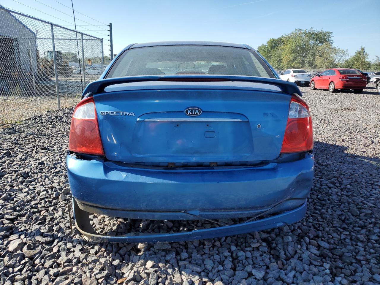 2006 Kia Spectra Lx VIN: KNAFE121765332694 Lot: 69959765