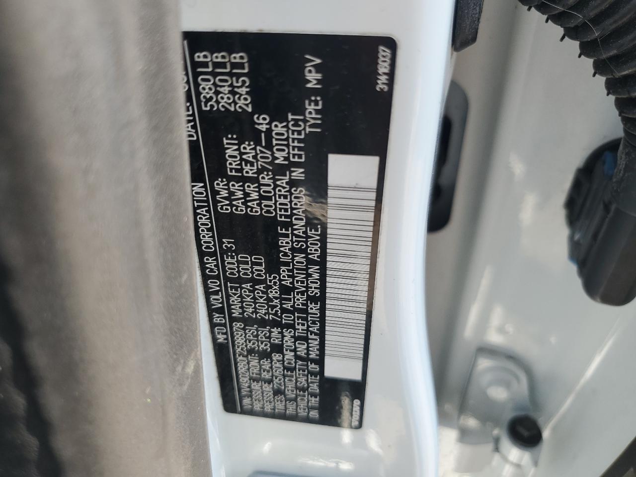 2015 Volvo Xc60 T6 Premier VIN: YV4902RB0F2598978 Lot: 68716045