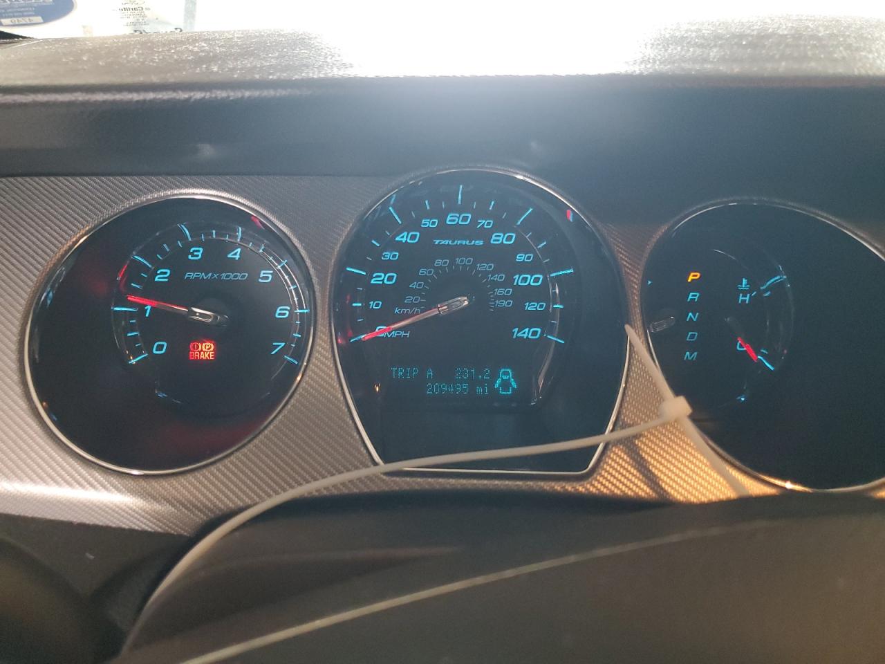 2010 Ford Taurus Sho VIN: 1FAHP2KT3AG114199 Lot: 69812165