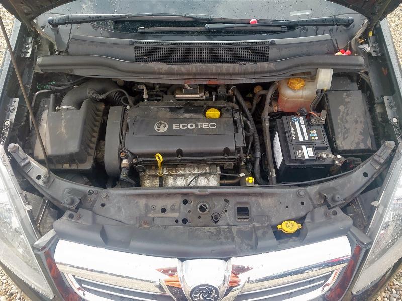 2012 VAUXHALL ZAFIRA EXCLUSIV 