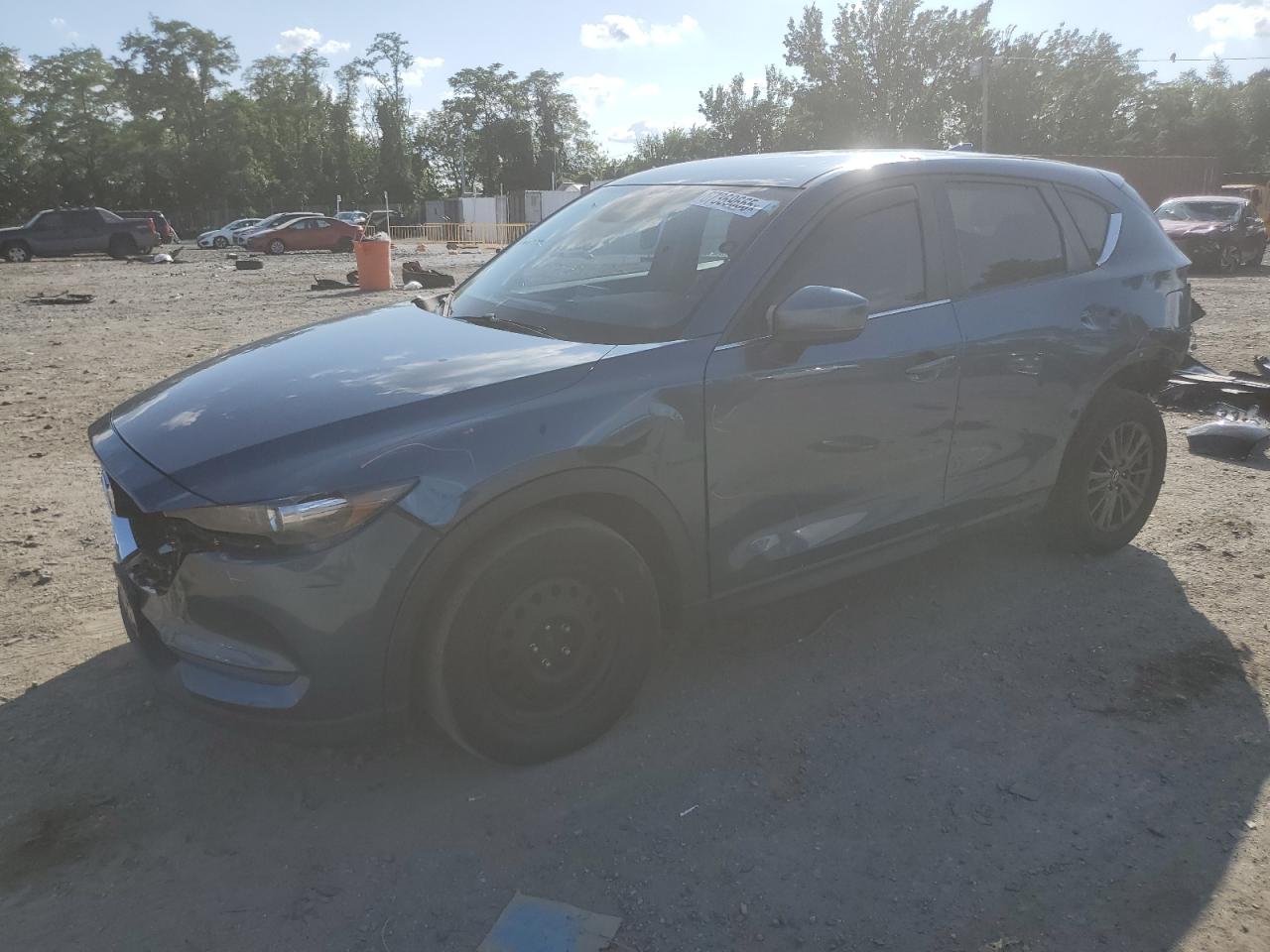 2018 Mazda Cx-5 Sport blue null gas JM3KFBBM5J0475686 photo #1