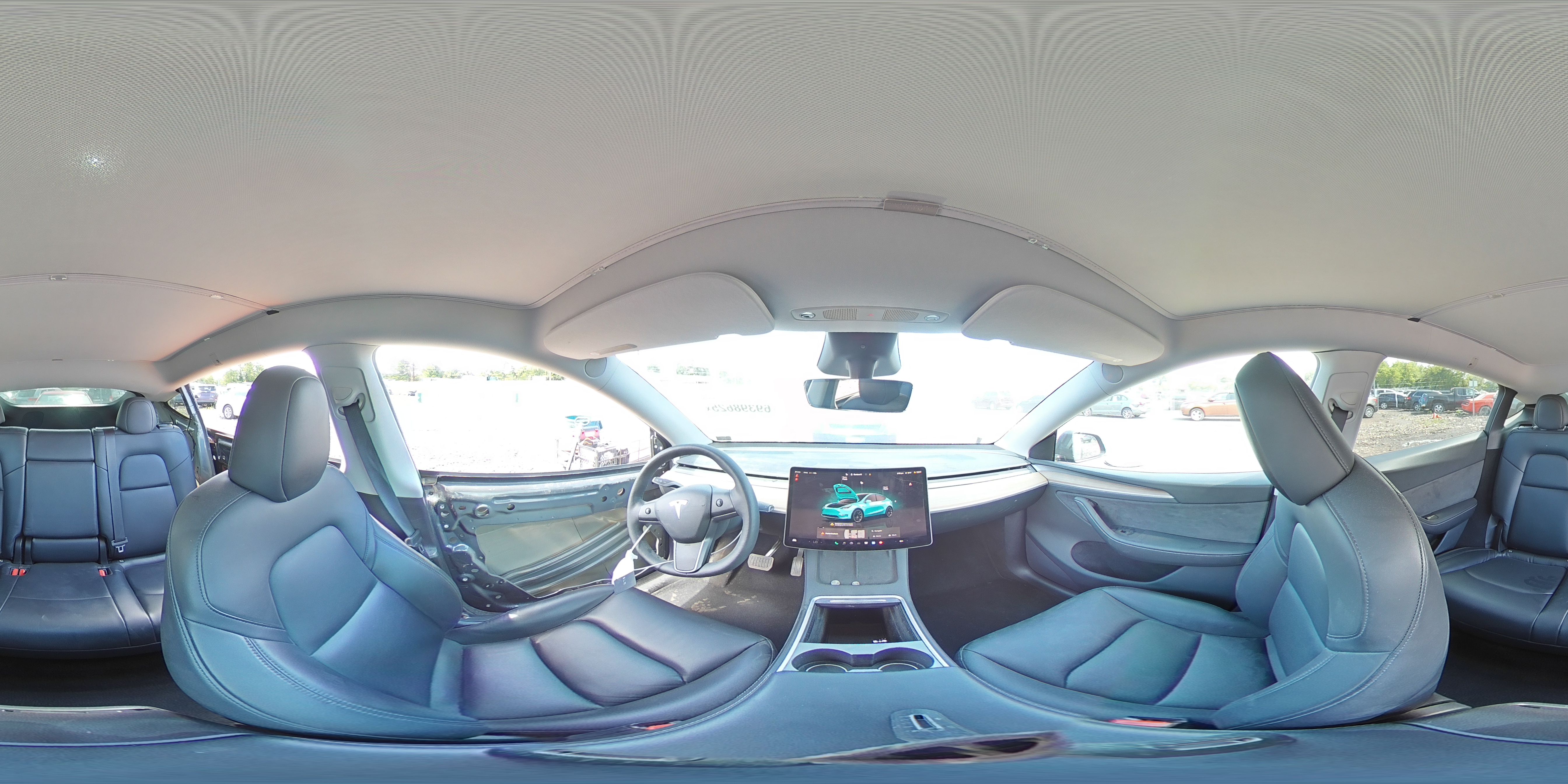 2023 Tesla Model Y VIN: 7SAYGDEE1PA192096 Lot: 69398625