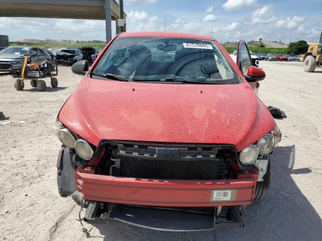  CHEVROLET SONIC 2016 Red