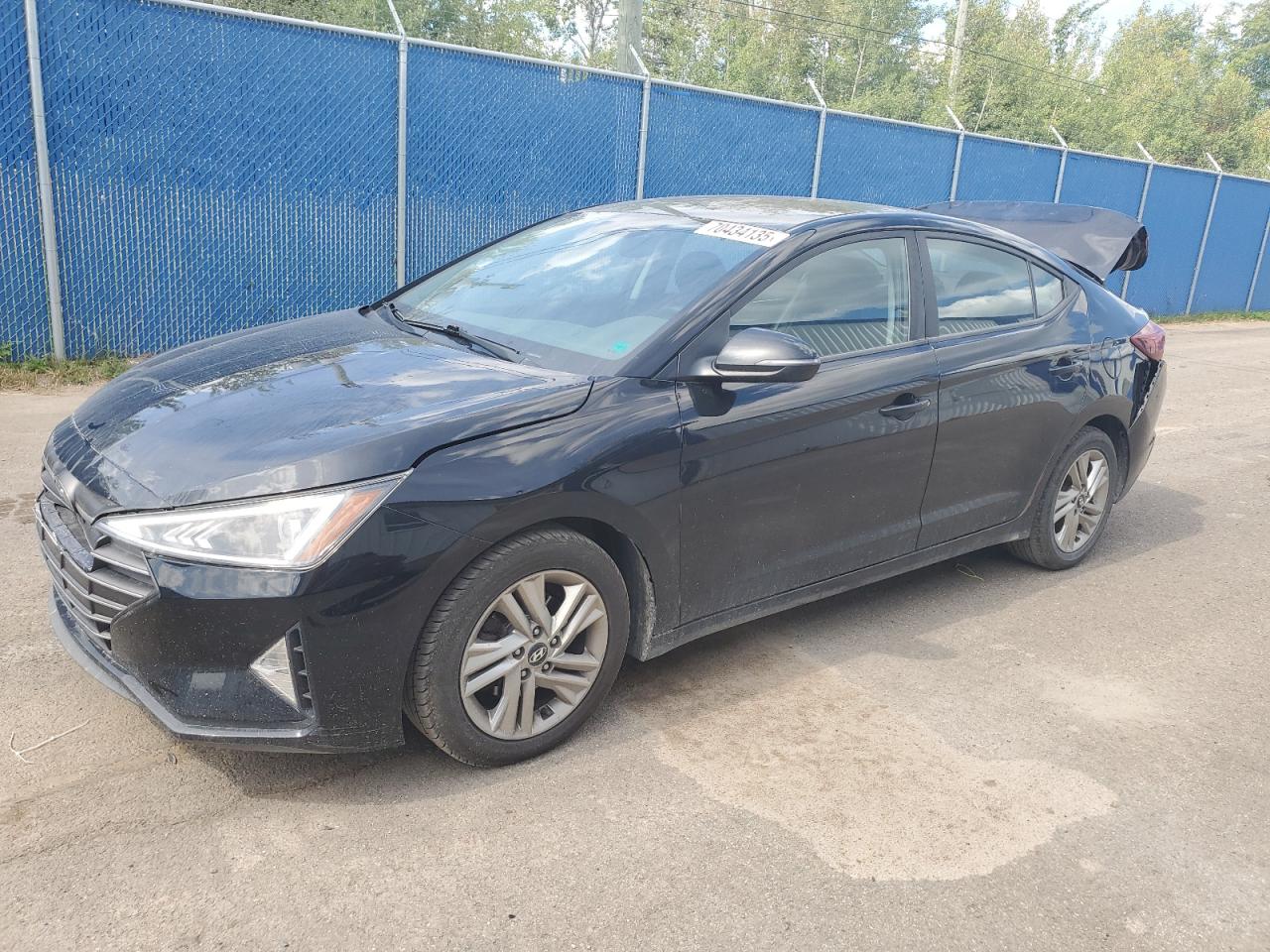 2019 Hyundai Elantra Sel black null gas KMHD84LF0KU789467 photo #1