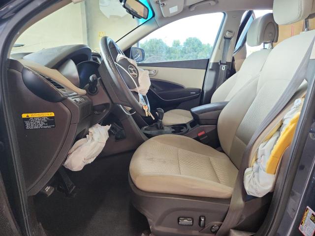  HYUNDAI SANTA FE 2017 Синий