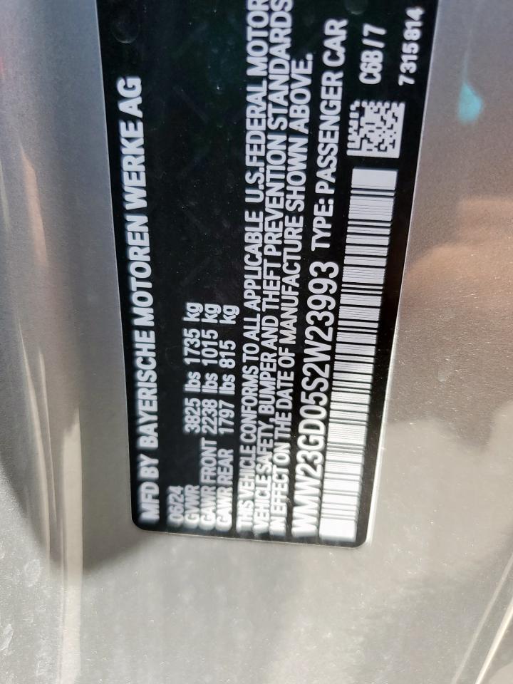 2025 Mini Cooper S VIN: WMW23GD05S2W23993 Lot: 69384805