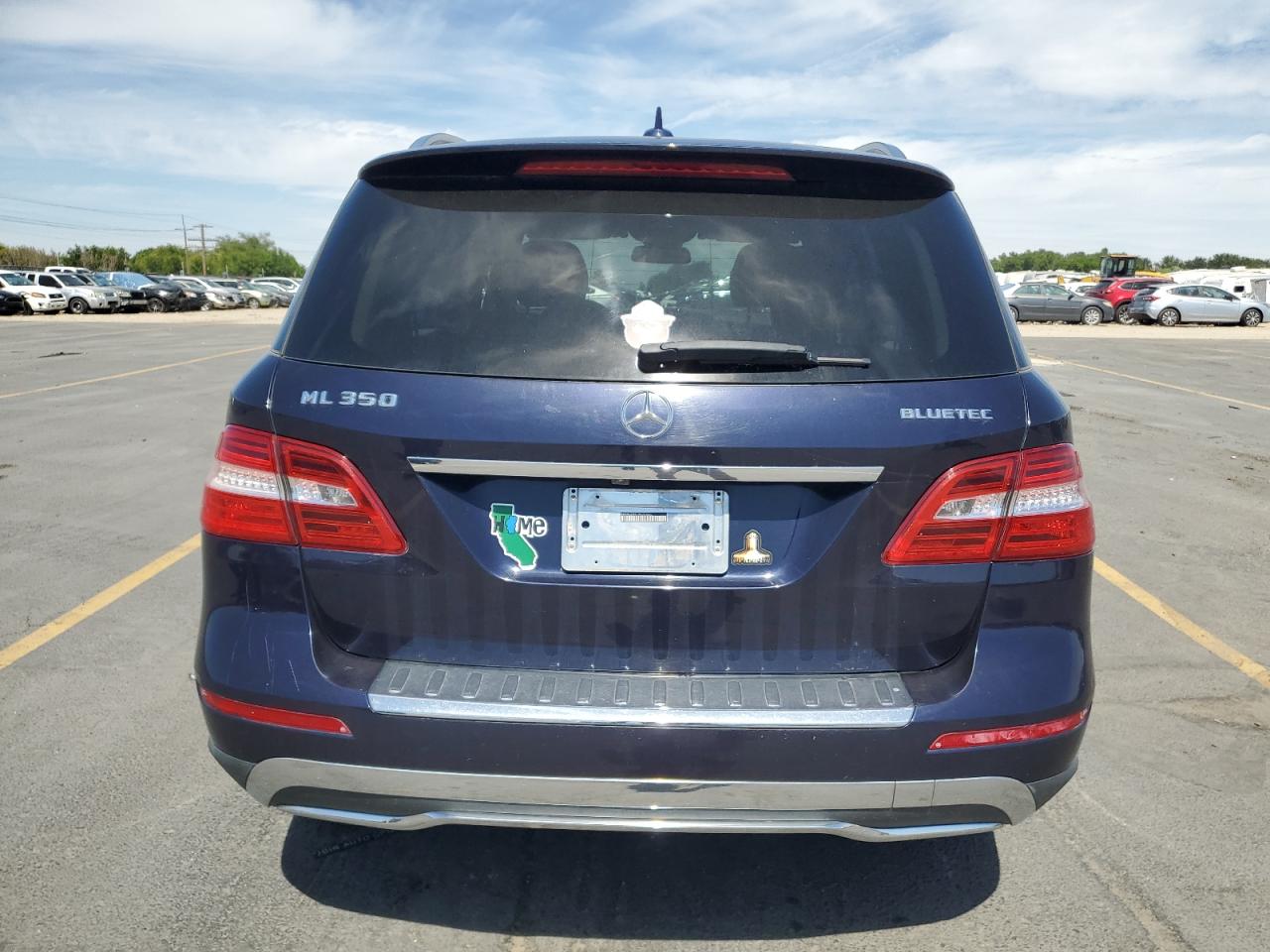 2012 Mercedes-Benz Ml 350 Bluetec VIN: 4JGDA2EB5CA001160 Lot: 67042845