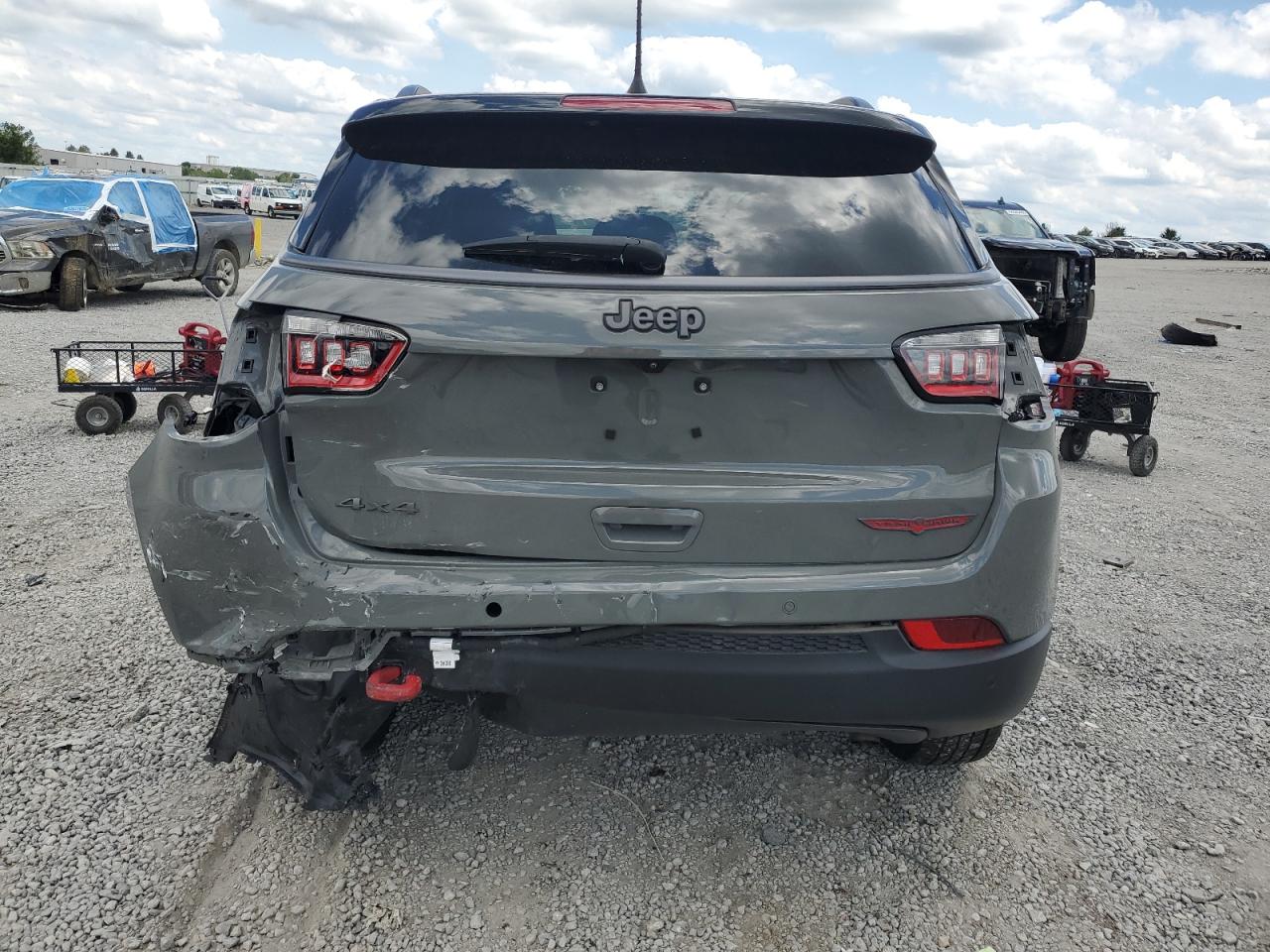 2022 Jeep Compass Trailhawk VIN: 3C4NJDDB2NT117160 Lot: 69801465
