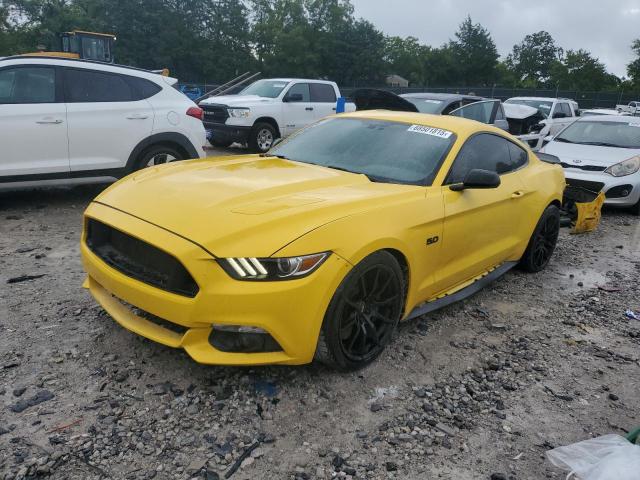  FORD MUSTANG 2017 Желтый